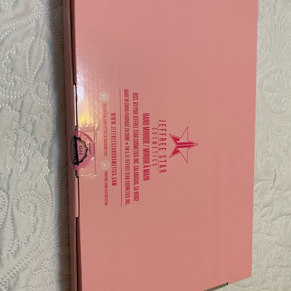 Jeffree Star Black and Pink Hand Mirror - Picture 3 of 3